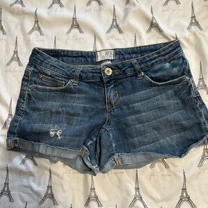 Vintage Garage Denim Blue Women's Shorts